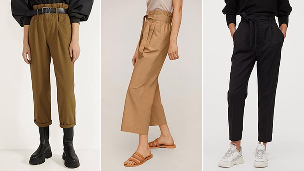 Pantalones de Bershka, Mango y H & M