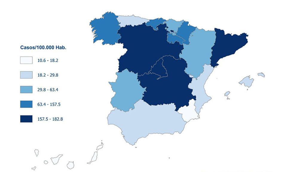 Así es el orden de salida del desconfinamiento de las Comunidades Autónomas Así es el orden de salida del desconfinamiento de las Comunidades Autónomas