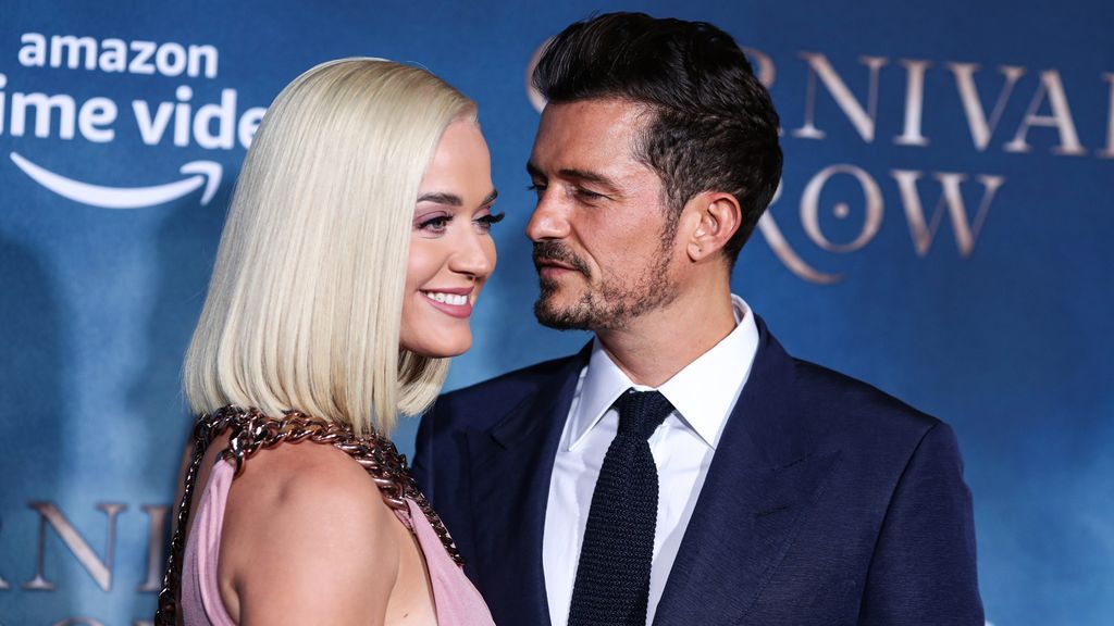 Katy Perry y Orlando Bloom.