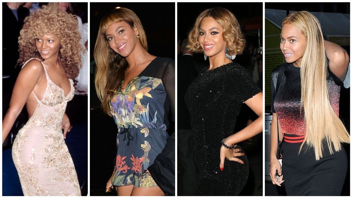 Esta es la alucinante colección de pelucas de la cantante Beyoncé.