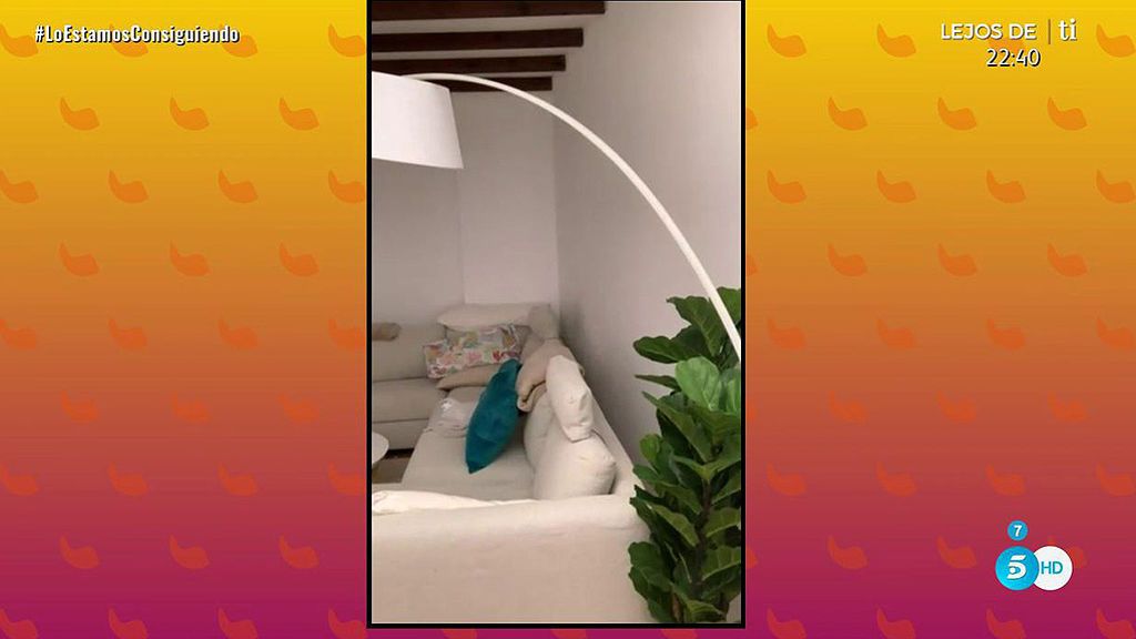 El salón de Anabel Pantoja