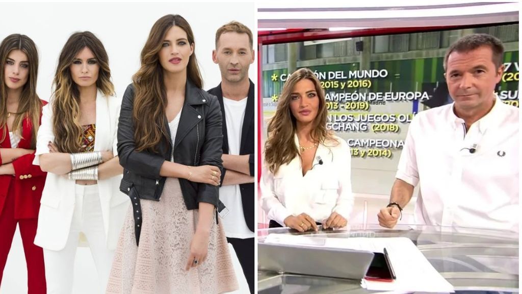 Sara Carbonero, en 'Quiero Ser' y en su espacio de entrevistas en Cuatro.