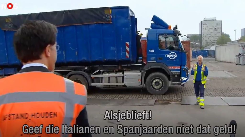 "No dé ese dinero a los italianos y a los españoles": el pedido de un trabajador al holandés Mark Rutte "No dé ese dinero a los italianos y a los españoles": el pedido de un trabajador al holandés Mark Rutte