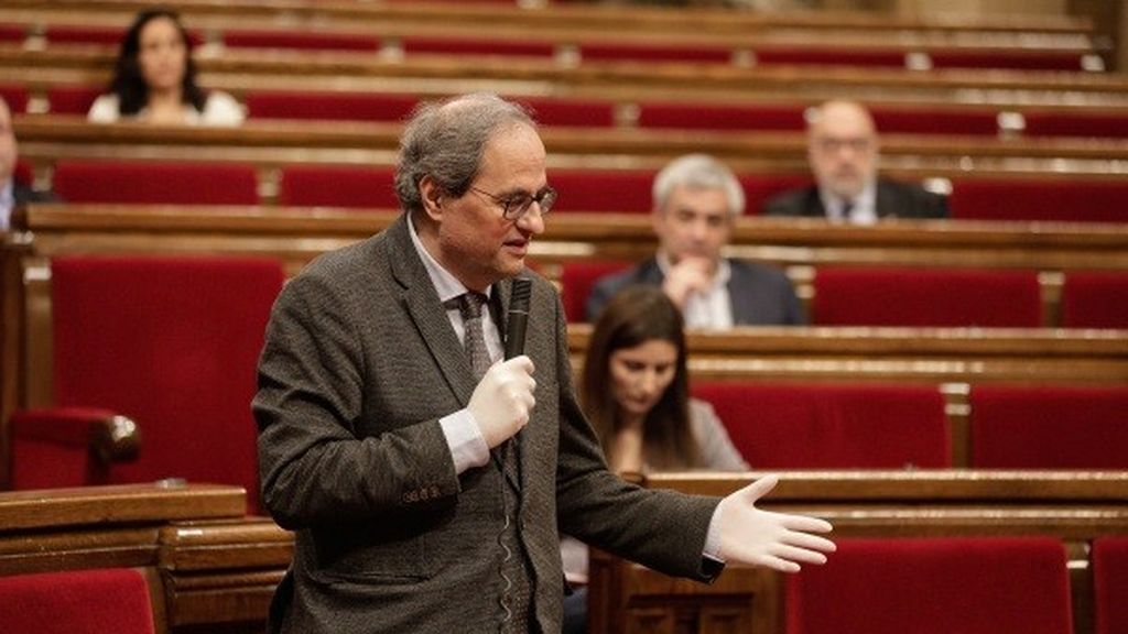 Torra carga contra Barcelona por colaborar con Madrid y no "con las ciudades del país del que es capital" Torra carga contra Barcelona por colaborar con Madrid y no "con las ciudades del país del que es capital"