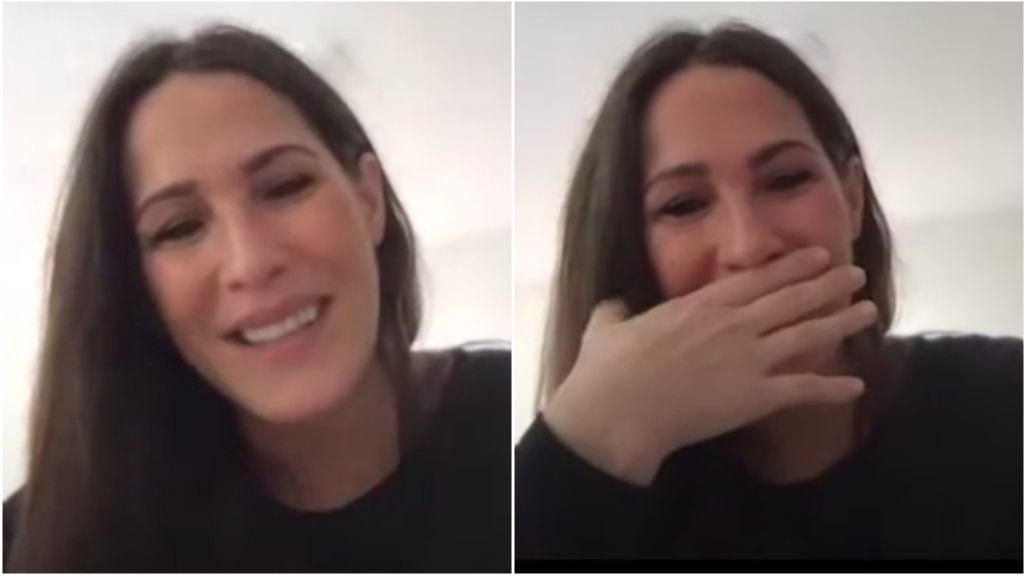 Malú rompe a llorar de emoción al hablar de su momento y su bebé: "Estoy así"