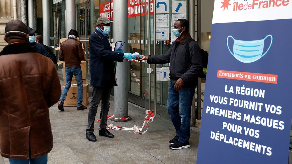 Francia supera los 24.000 fallecidos, aunque la expansión del virus sigue disminuyendo Francia supera los 24.000 fallecidos, aunque la expansión del virus sigue disminuyendo