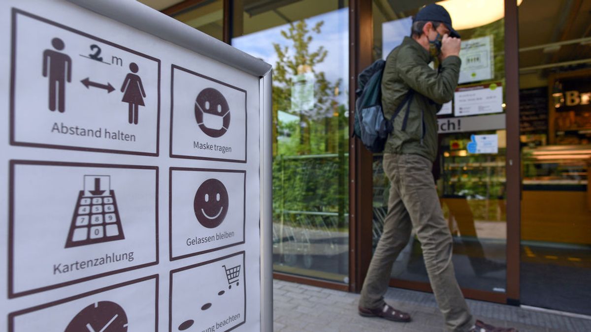 Alemania obliga a usar mascarillas también en las tiendas Alemania obliga a usar mascarillas también en las tiendas