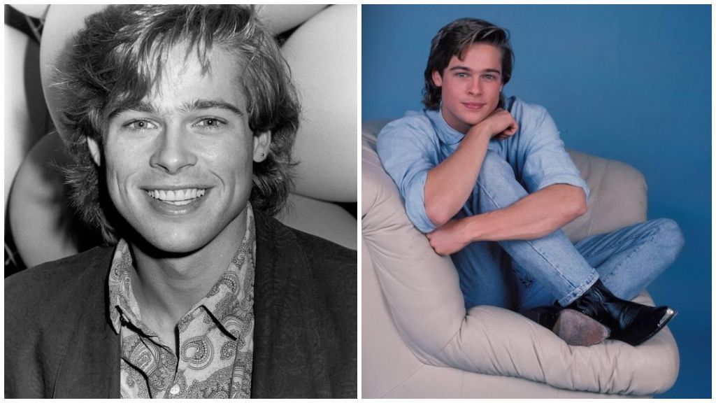 Brad Pitt, de joven.