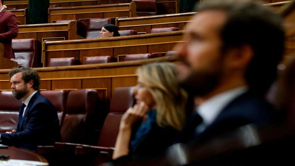 PP y Vox de la mano en el Congreso para pedir que se celebren plenos todas las semanas PP y Vox de la mano en el Congreso para pedir que se celebren plenos todas las semanas