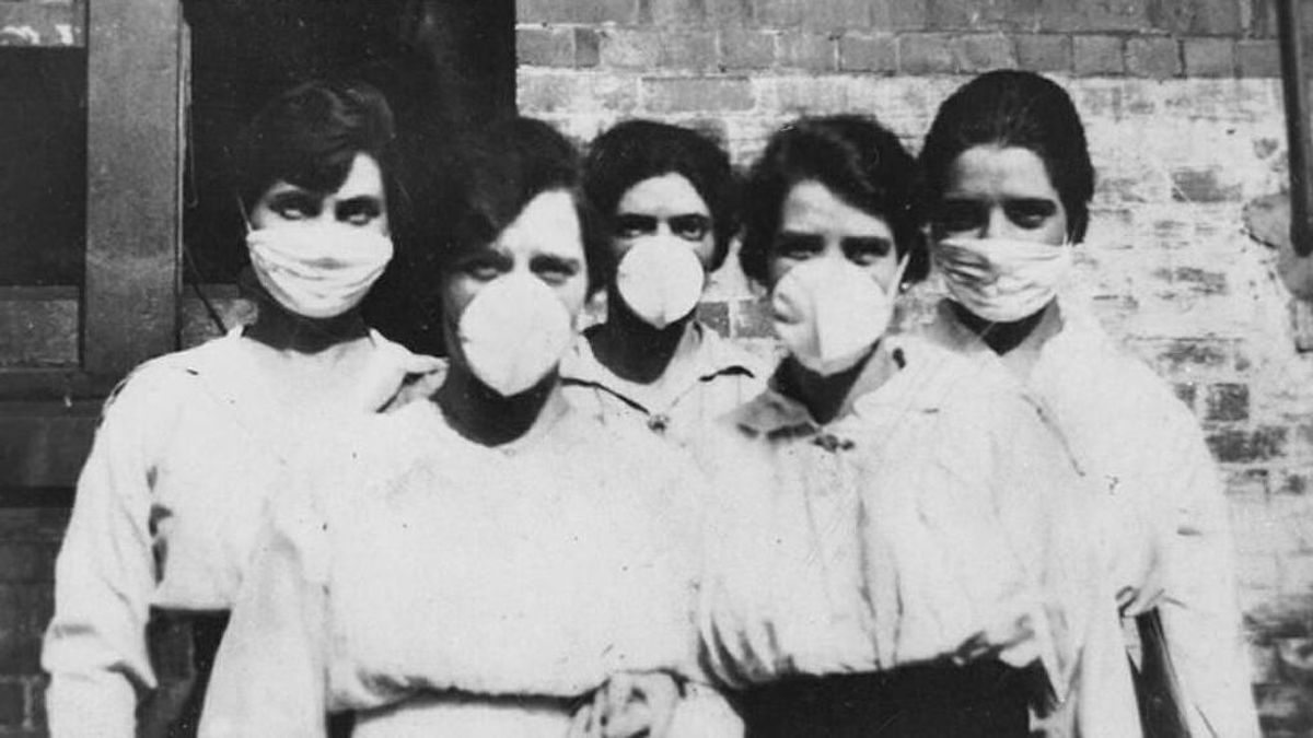 La similitud de las imágenes del coronavirus y la gripe española, el virus más inteligente de la historia