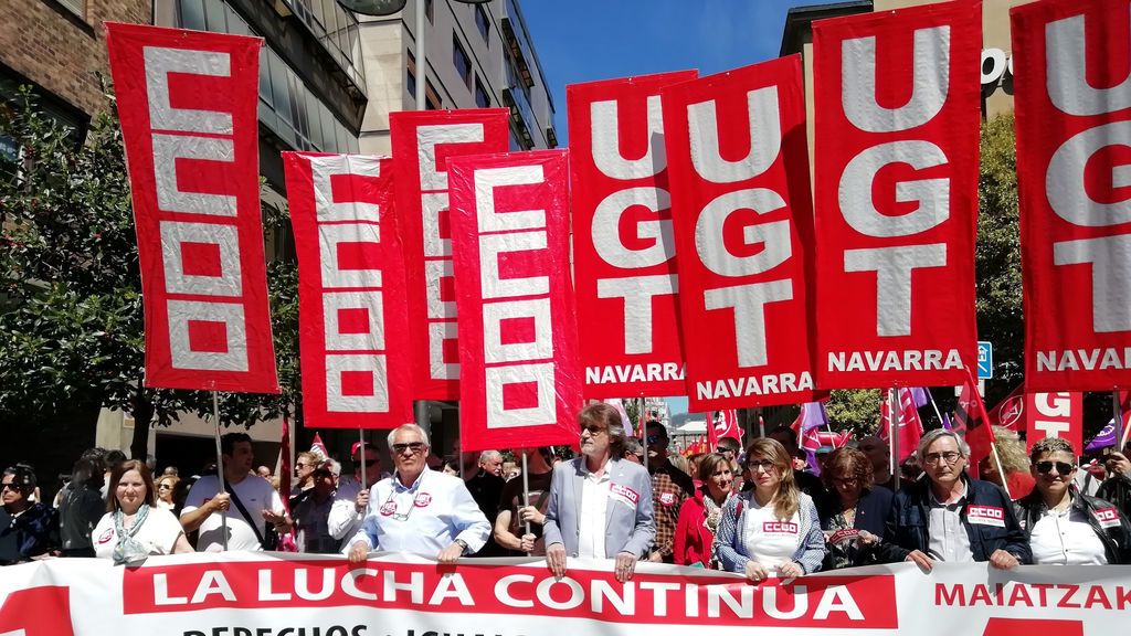 Los tribunales navarros autorizan una concentración del 1 de mayo de seis personas Los tribunales navarros autorizan una concentración del 1 de mayo de seis personas