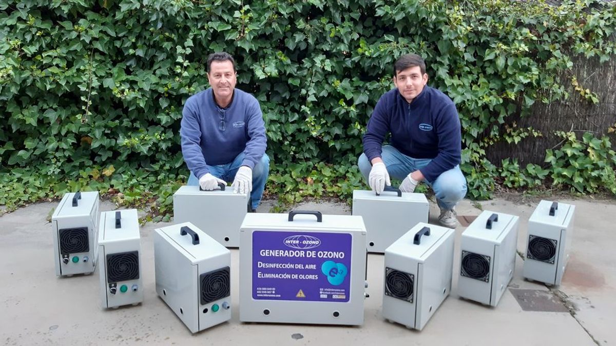 La demanda online de ozono se dispara un 2.000% desde el estado de alarma La demanda online de ozono se dispara un 2.000% desde el estado de alarma