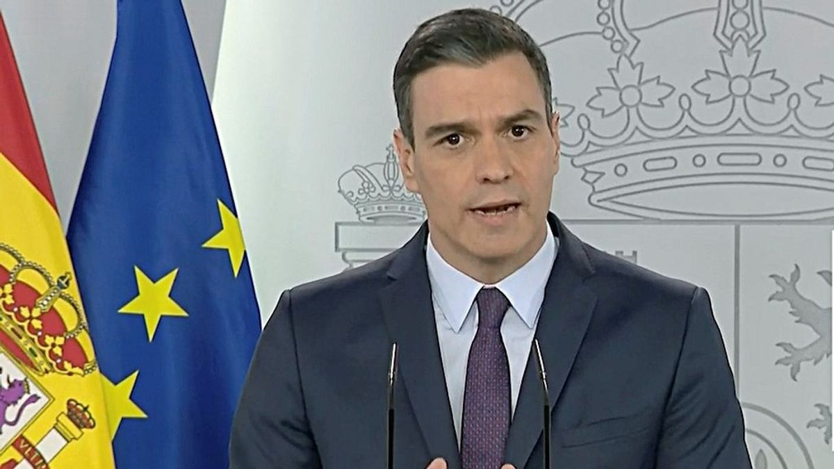Pedro Sánchez: "Llevar mascarilla en el transporte público será obligatorio desde el 4 de mayo"