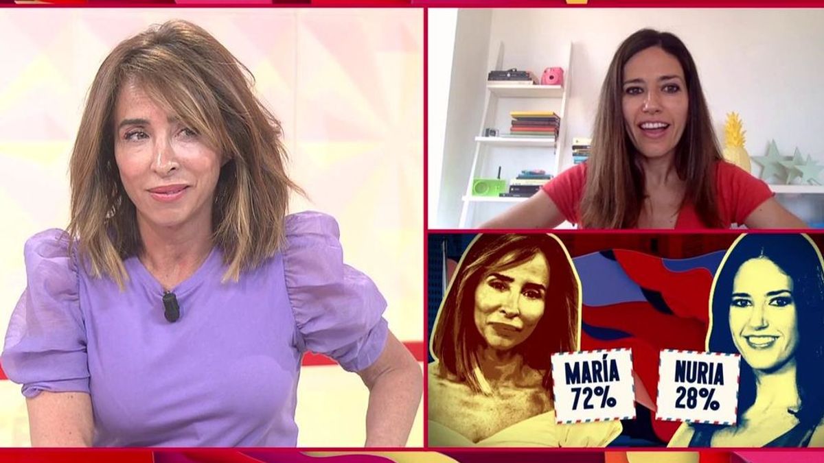 María Patiño, elegida como mejor presentadora de ‘Socialité’ con pullita incluida