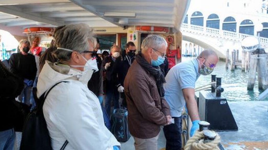 Venecia, el primer día desconfinamiento