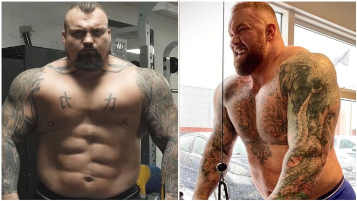 ‘La Montaña’ Hafthor Bjornsson de Juego de Tronos y Eddie Hall