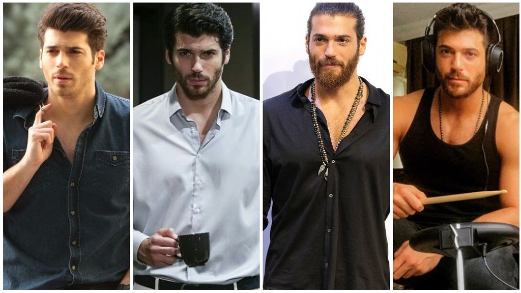 Los cambios de look de Can Yaman.