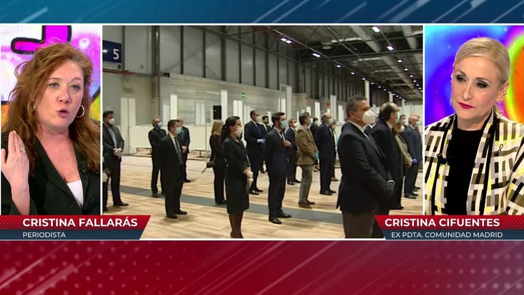 Risto tiene que mediar en el rifirrafe de Fallarás y Cifuentes por el cierre de Ifema