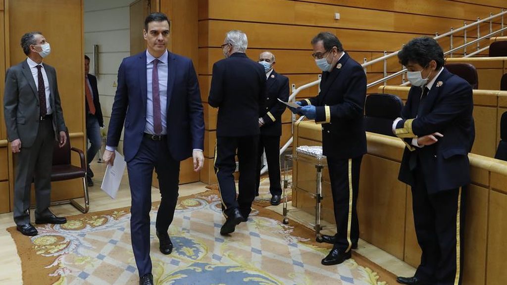 Sánchez presiona al PP: "El único instrumento para salvar vidas es el estado de alarma" Sánchez presiona al PP: "El único instrumento para salvar vidas es el estado de alarma"
