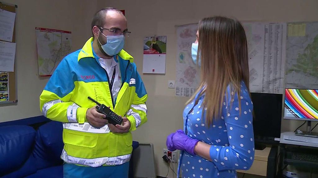 Víctor Escudero, técnico de emergencias sanitarias