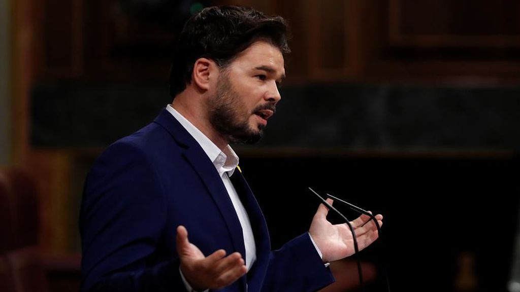 El diputado de Esquerra Republicana de Catalunya, Gabriel Rufián