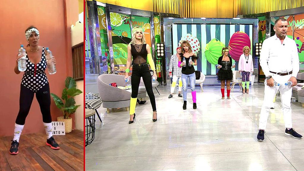 Calentamiento en la 'Puesta a Panto'