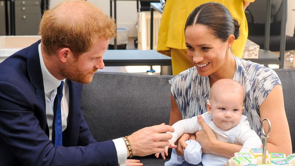 Harry, Meghan y Archie