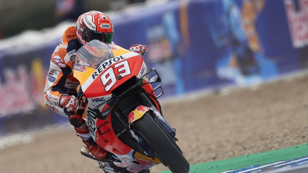 Marc Márquez, en el circuito de Jerez en el pasado Mundial de MotoGP Marc Márquez, en el circuito de Jerez en el pasado Mundial de MotoGP