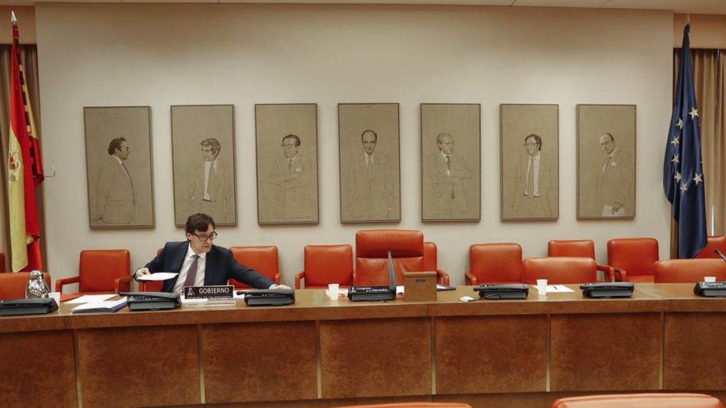 El ministro de Sanidad, Salvador Illa, en su séptima comparecencia en el Congreso El ministro de Sanidad, Salvador Illa, en su séptima comparecencia en el Congreso