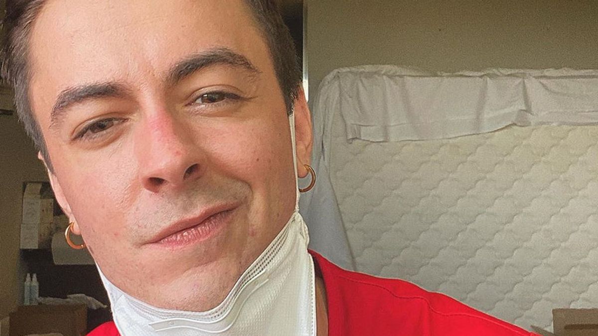 Víctor Palmero cuenta su experiencia como voluntario en un hospital: “La realidad es dura, pero también bonita”