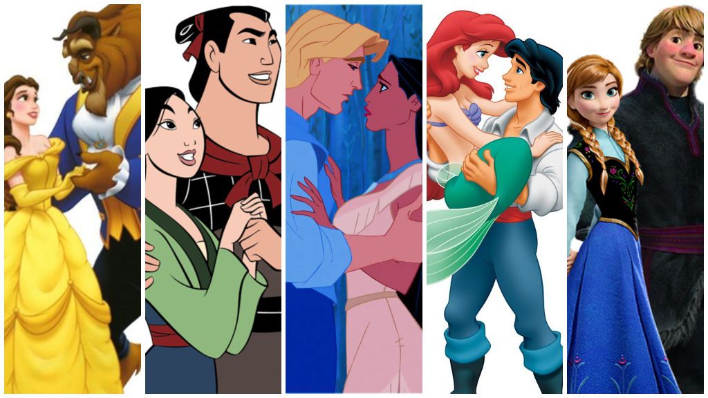 Descubre qué pareja de Disney sois tú y tu chico.