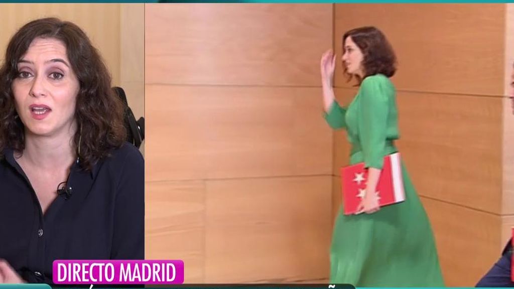 Díaz Ayuso, de Aguado: "Nos llevamos bien, pero es cierto que a veces tenemos criterios distintos"