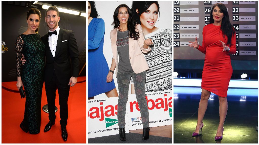 Pilar Rubio y sus tacones (incluso estando embarazada).