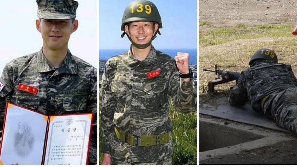 Son termina el servicio militar surcoreano y consigue un premio por su gran efectividad disparando Son termina el servicio militar surcoreano y consigue un premio por su gran efectividad disparando