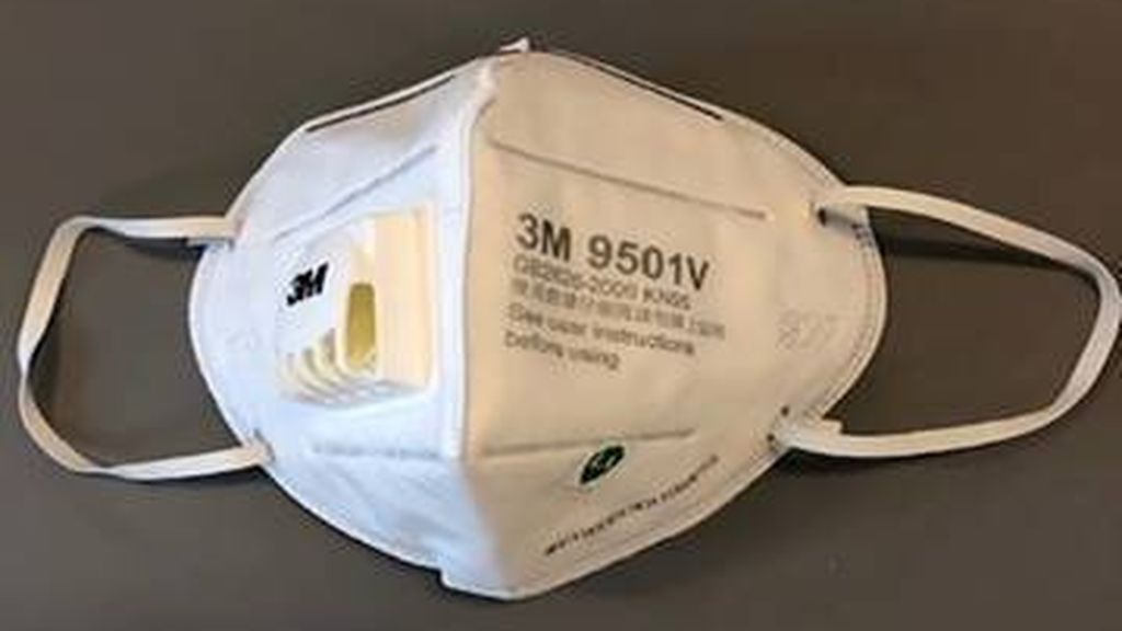 Falsificación mascarilla 3M 9501V