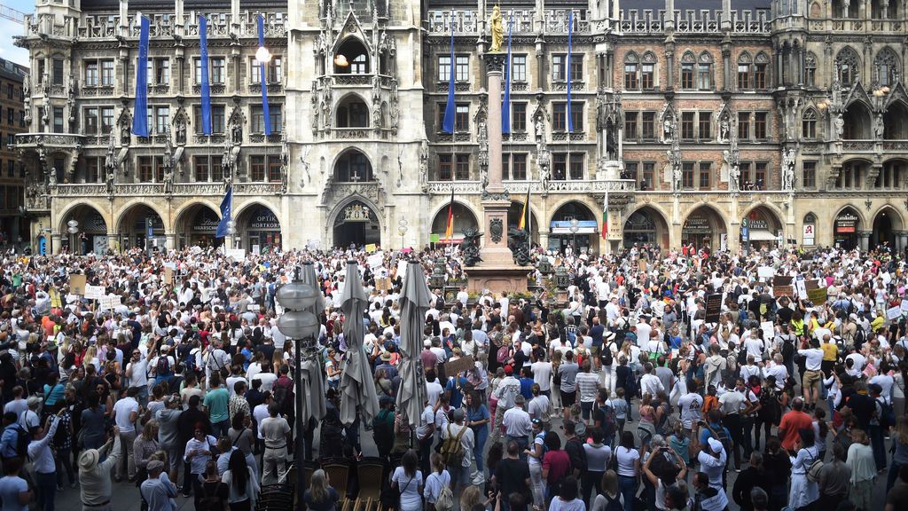 Protestas en Múnich