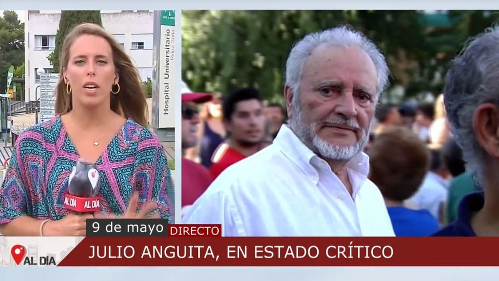 Julio Anguita, en estado crítico en el hospital Reina Sofía de Córdoba