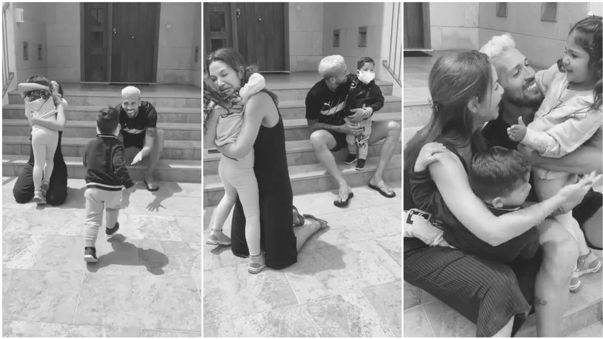 El encuentro más esperado entre Ezequiel Garay y Tamara Gorro con sus hijos: “Por fin” El encuentro más esperado entre Ezequiel Garay y Tamara Gorro con sus hijos: “Por fin”