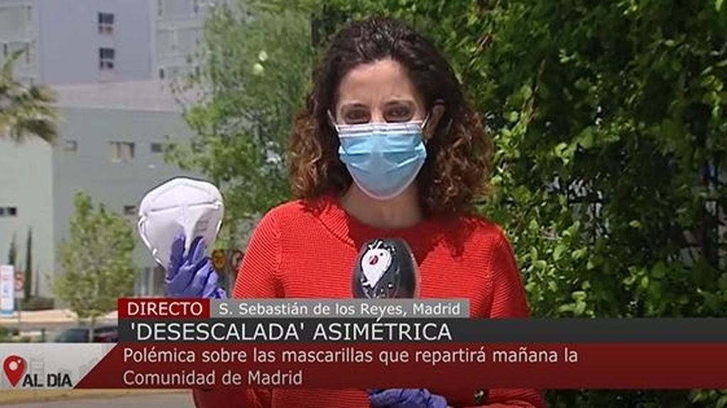 Polémica sobre las mascarillas que repartirá de forma gratuita la Comunidad de Madrid
