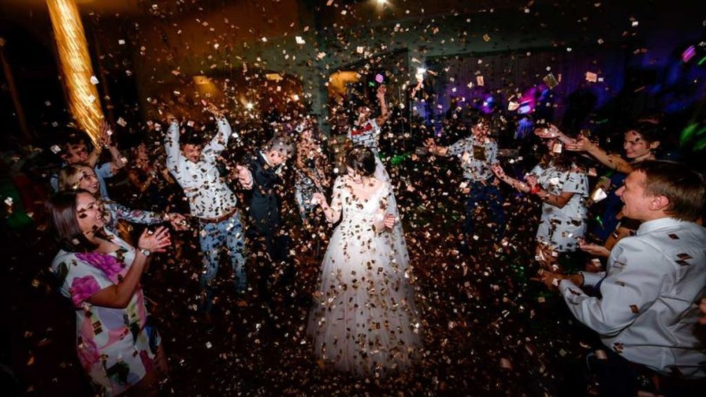 La fiesta se adaptará al gusto de los novios y de los invitados.