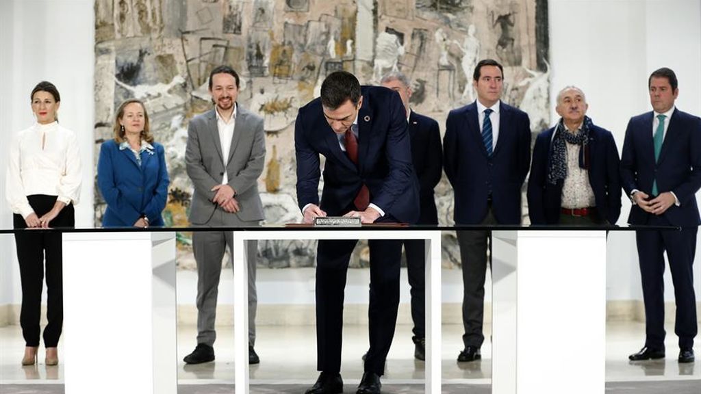 Los ERTE hasta el 30 de junio: La firma del acuerdo será hoy entre Gobierno, patronal y sindicatos