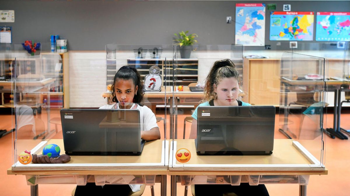Los colegios holandeses reabren con medidas covid-19 Los colegios holandeses reabren con medidas covid-19