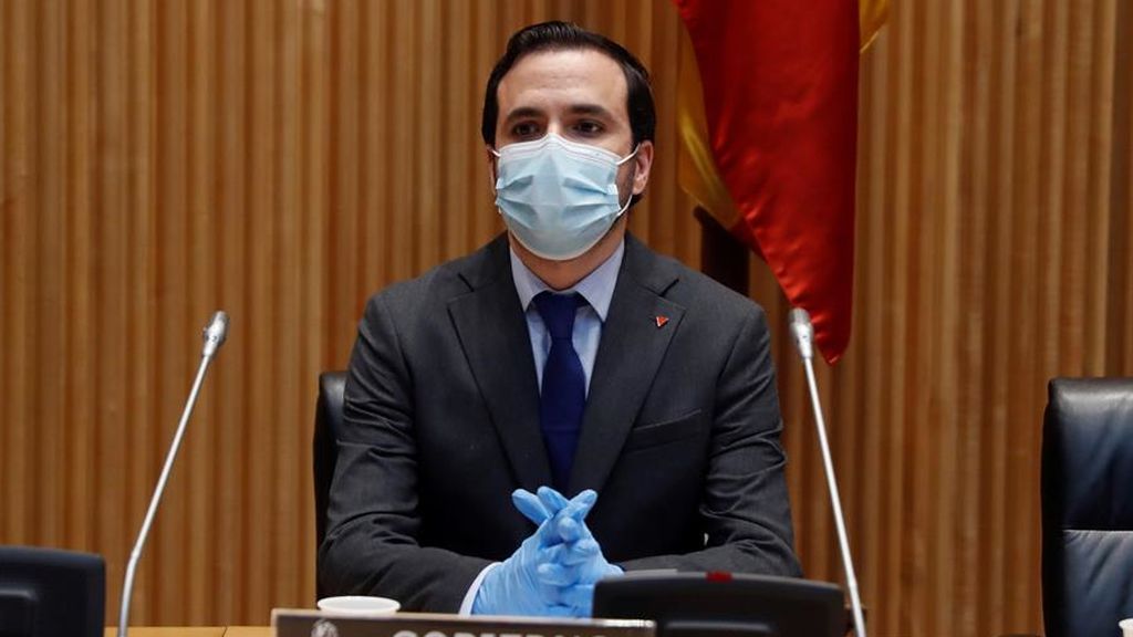 El ministro de Consumo, Alberto Garzón, en el Congreso El ministro de Consumo, Alberto Garzón, en el Congreso