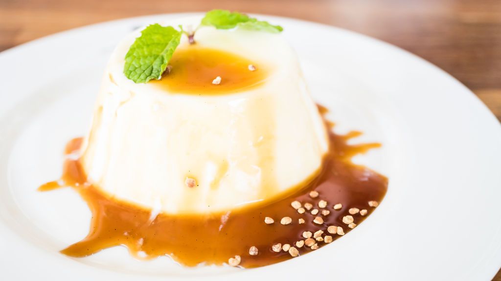 Panacota con caramelo