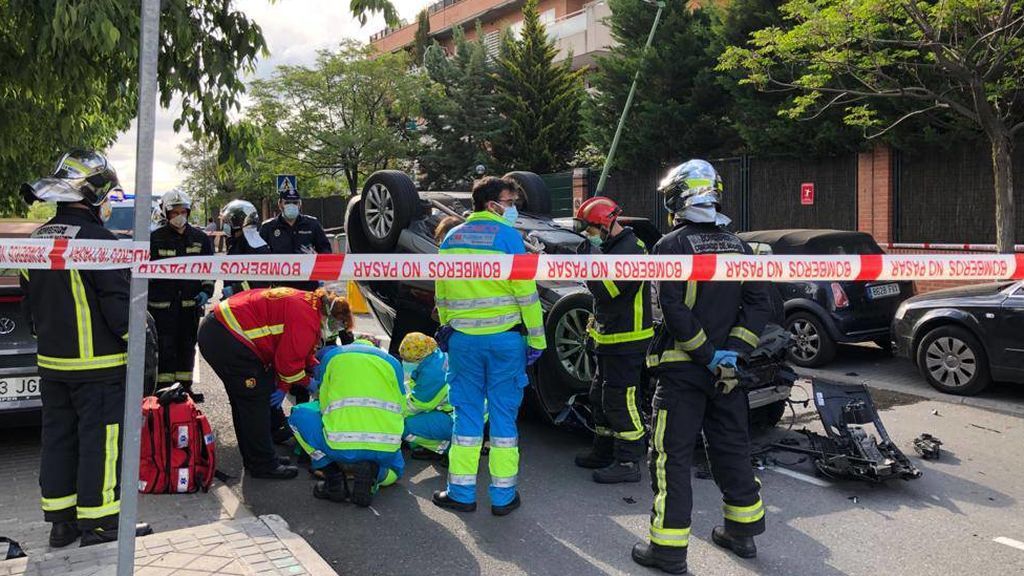 Un octogenario pierde el control de su vehículo y atropella a una mujer en Pozuelo de Alarcón Un octogenario pierde el control de su vehículo y atropella a una mujer en Pozuelo de Alarcón