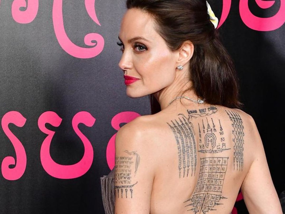 Angelina Jolie y su 'adicción' a los tatuajes con significado - Divinity