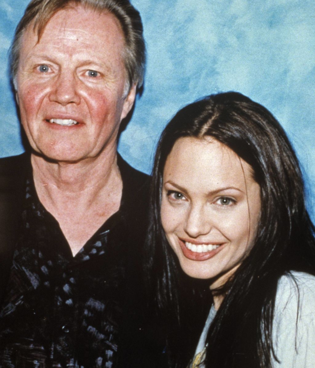 Angelina Jolie y su padre, el actor Jon Voight