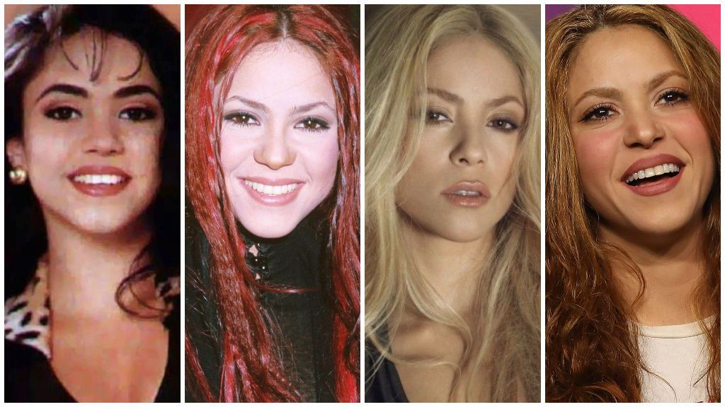 Así ha cambiado Shakira en los últimos años.