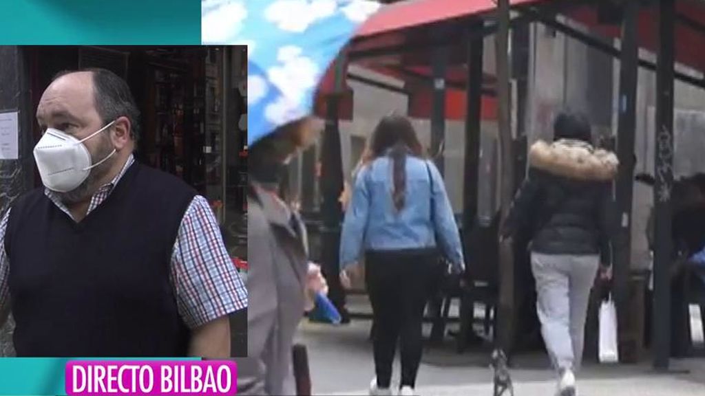 Testigo de lo que sucedió en una terraza de Bilbao: "El problema fue la gente, no el hostelero"