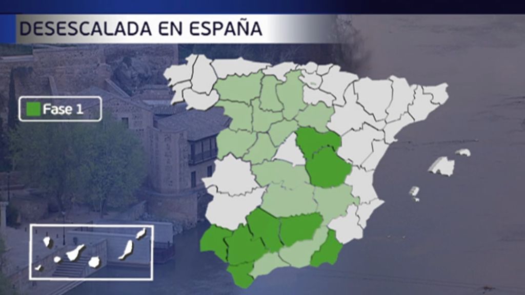Castilla y León también pide la fase uno para algunas zonas